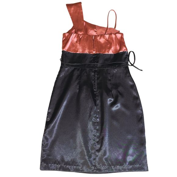 Y2K One Shoulder Pink Short Homecoming Dress Medium - Picture 6 of 13